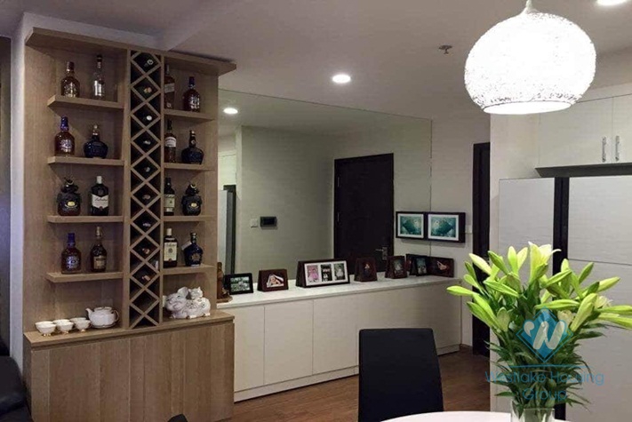 Three bedrooms apartment for rent in Time City, Hanoi.